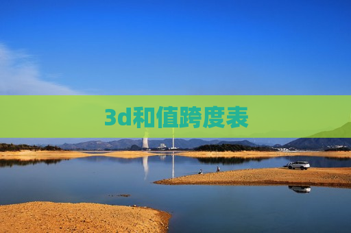 3d和值跨度表 3d和值跨度表